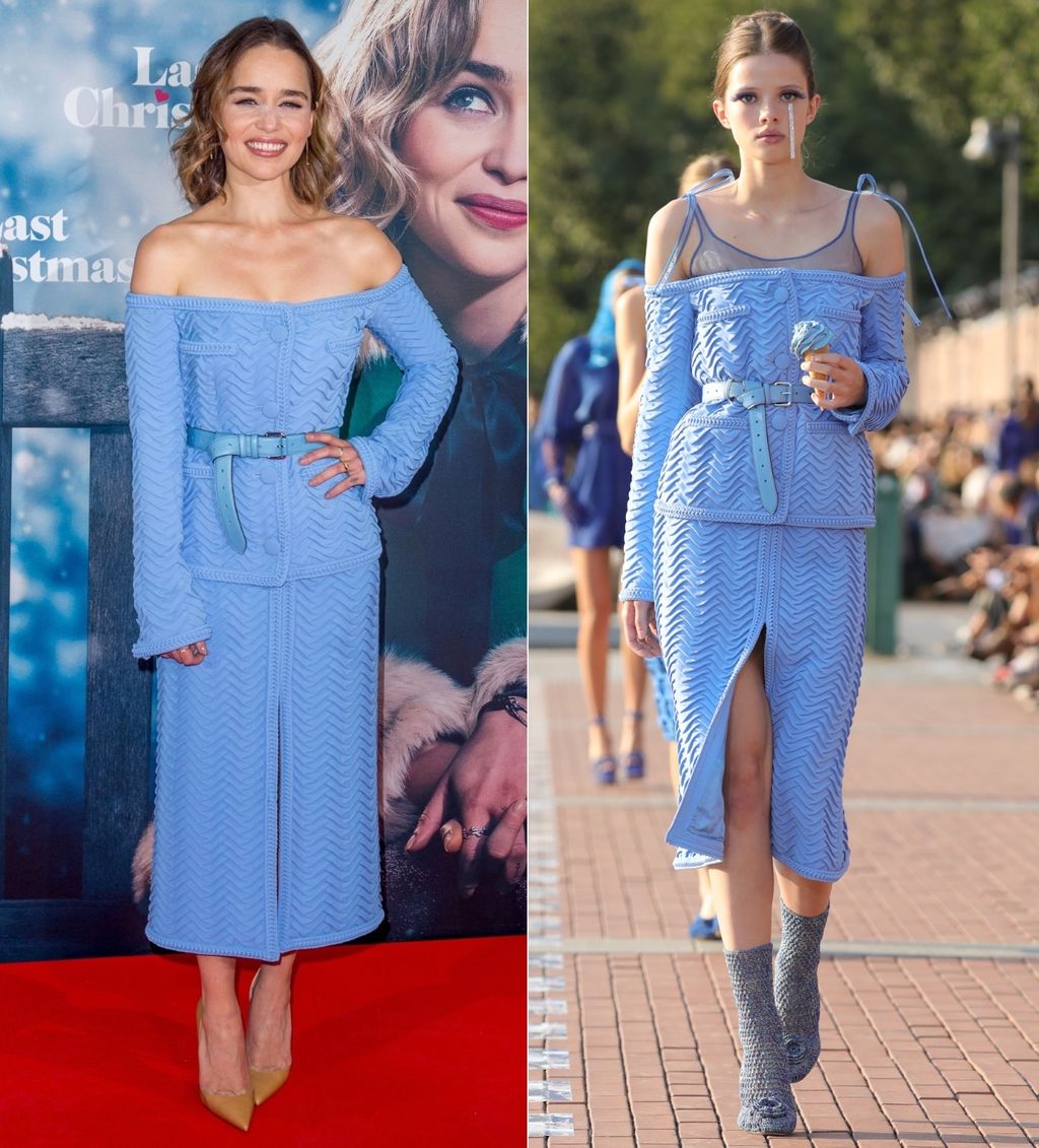Emilia Clarke u haljini dizajnera Marca de Vincenza