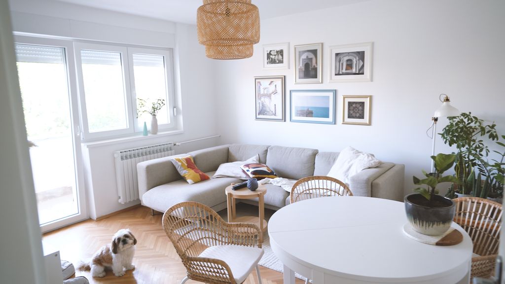 Pogled na neurednu sobu