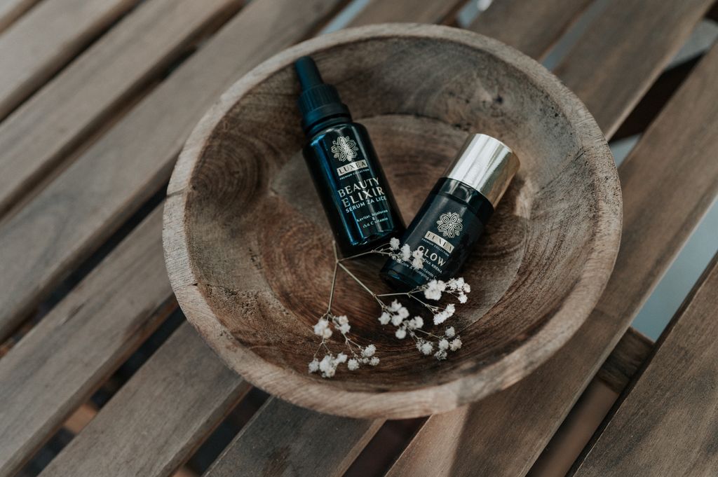 Luxea Beauty elixir serum za lice i Glow okoloočna krema