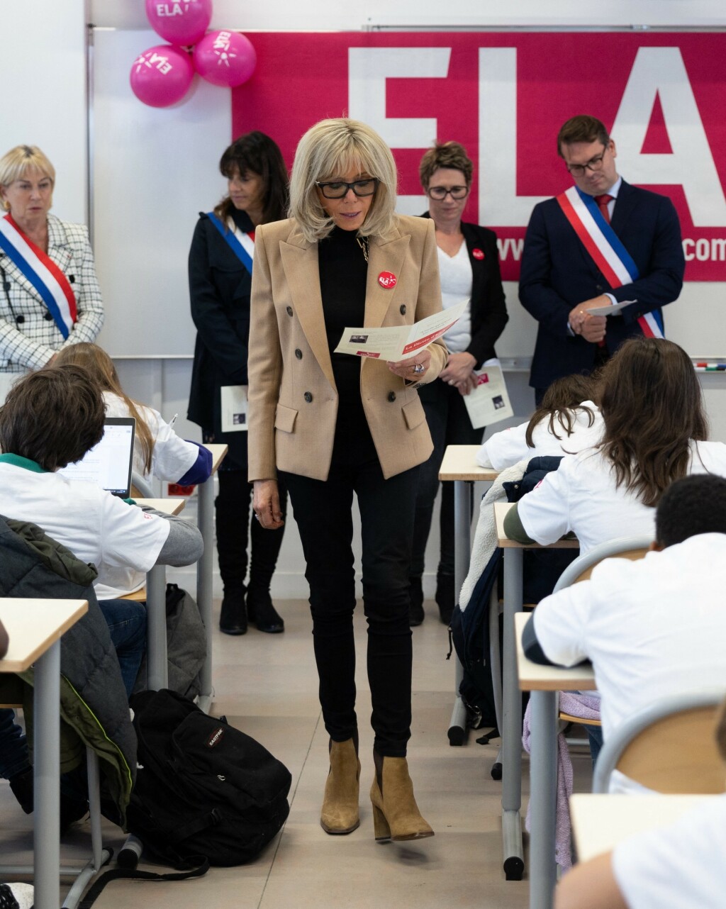 Brigitte Macron nakratko se vratila među školske klupe
