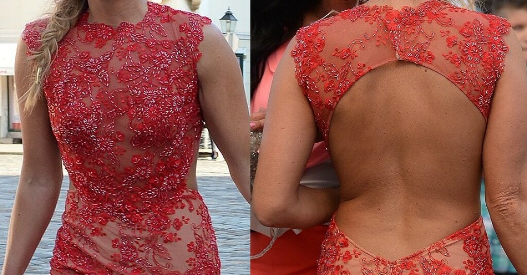 Janica Kostelić privlačila je poglede svojom haljinom na vjenčanju na kojem je bila kuma