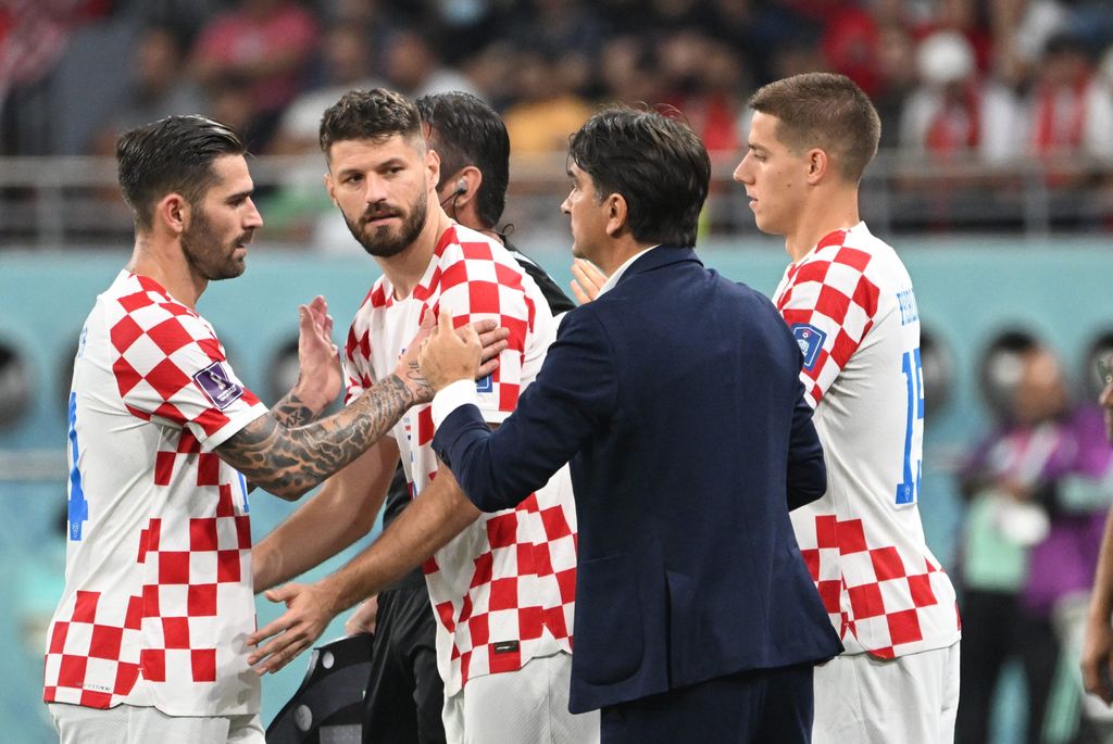 Marko Livaja i Zlatko Dalić