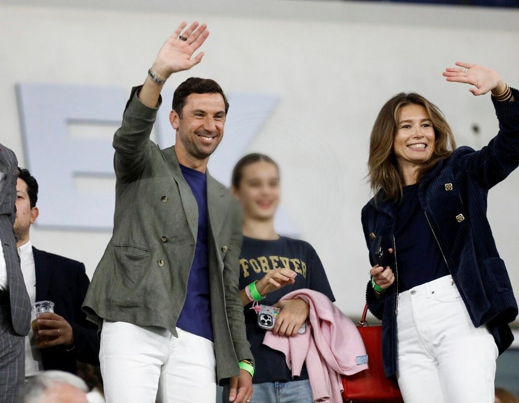 Darijo Srna i Mirela Forić Srna s kćeri