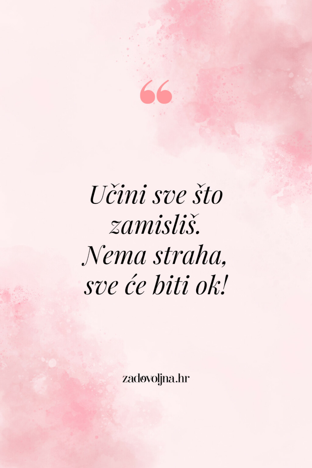 Savjet koji biste dali sami sebi kad vam je bilo 20 godina