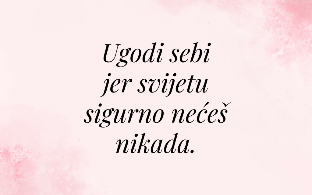 Savjet koji biste dali sami sebi kad vam je bilo 20 godina - 12