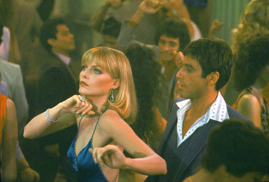 Michelle Pfeiffer u filmu 'Lice s ožiljkom' iz 1983. godine - 1