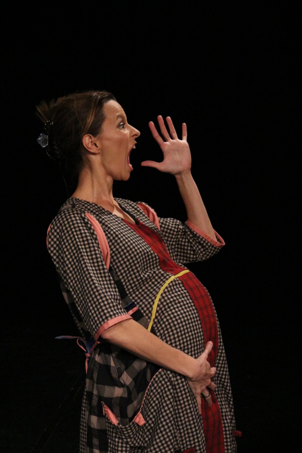 Scene iz predstave Dnevnik supermame, Jelene Hadži-Manev