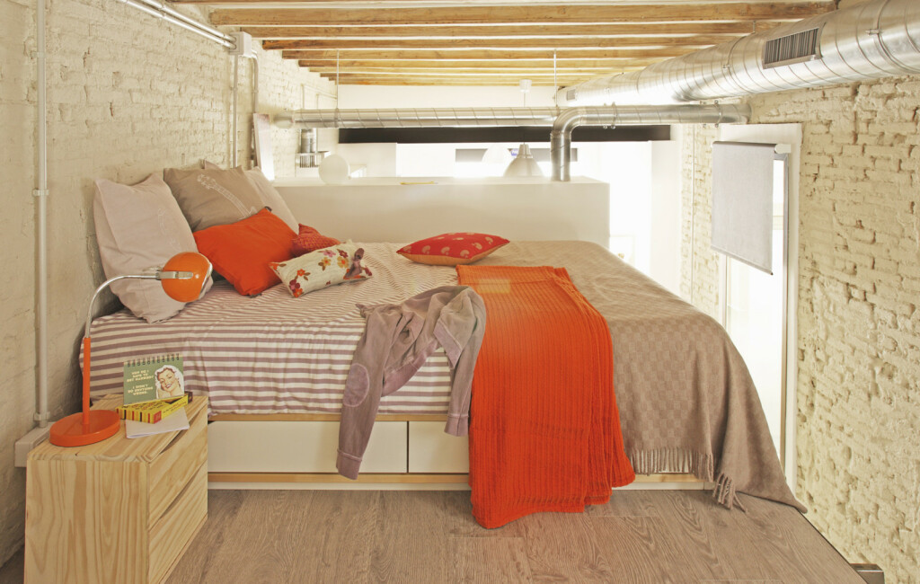 Narančasta boja u interijeru - 10