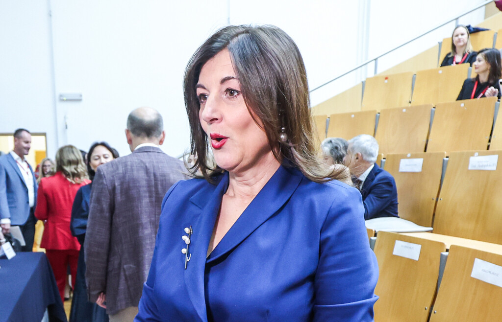 Sanja Musić Milanović u plavom odijelu - 6