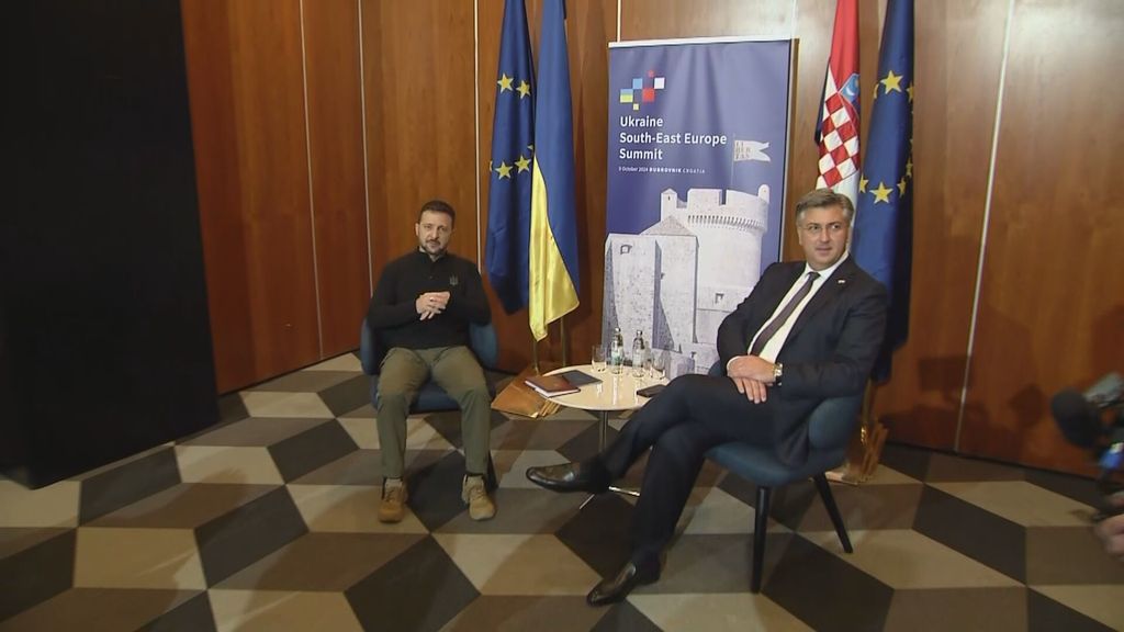 Volodimir Zelenski i Andrej Plenković u Dubrovniku - 6