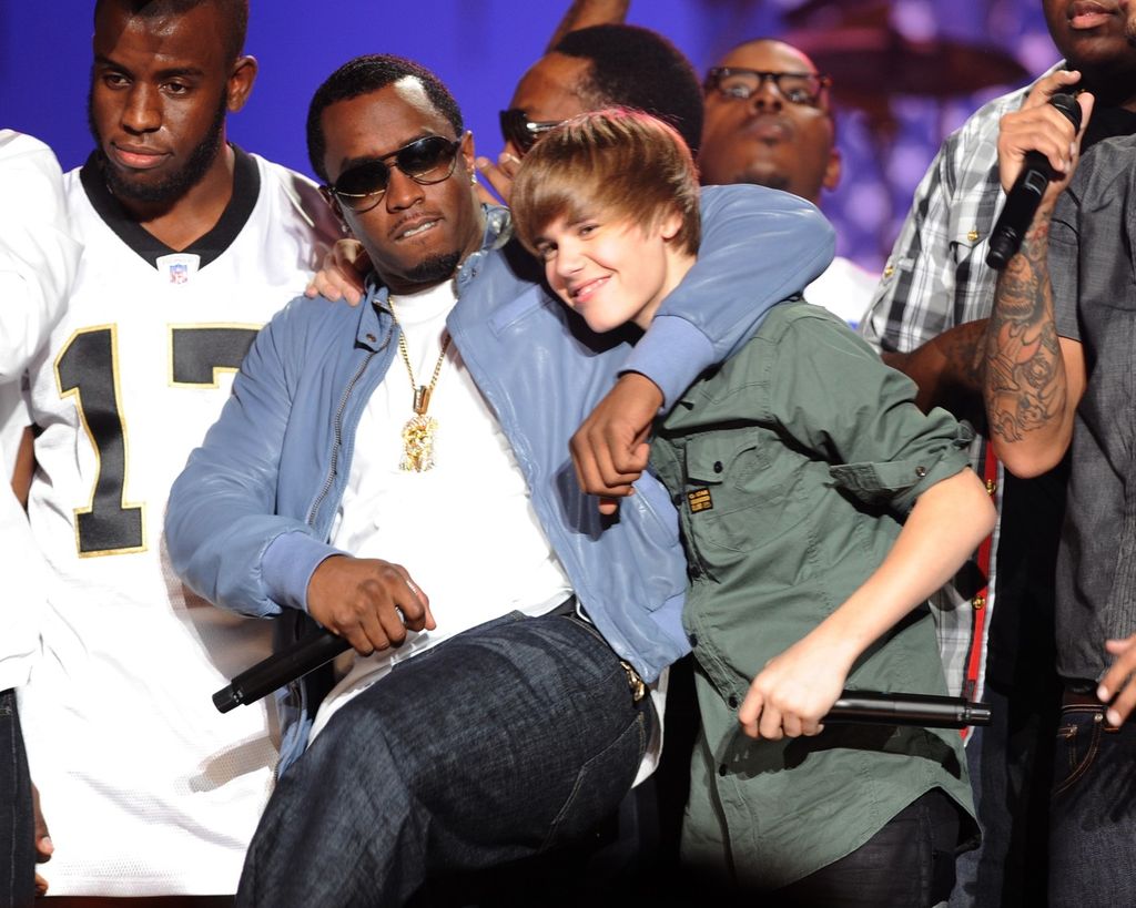 Justin Bieber i Sean Combs Diddy