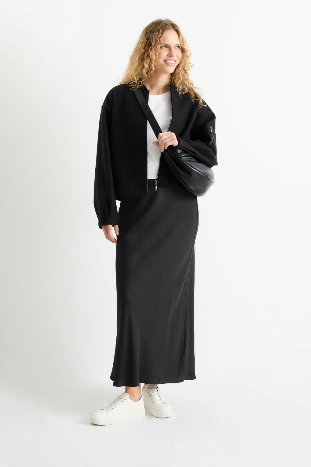 Satenska suknja (C&A), 29,99 eura