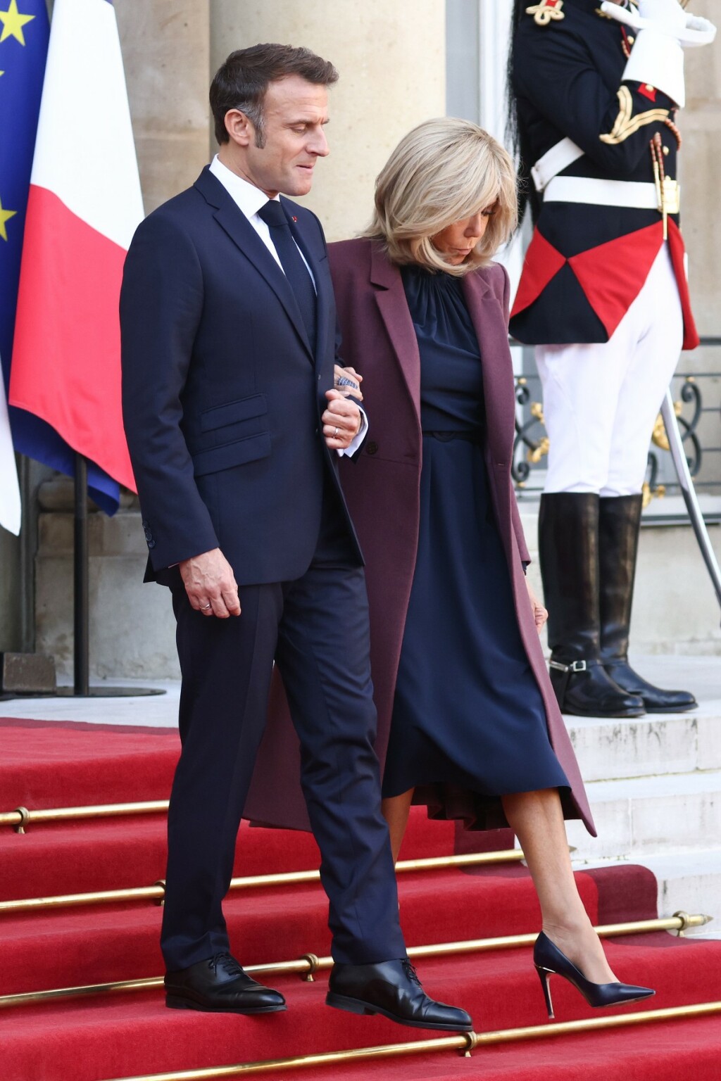 Emmanuel i Brigitte Macron