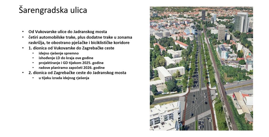 Projekti u Zagrebu