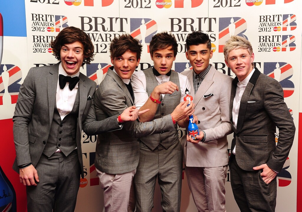 One Direction 2012. godine na Brit Awardsima