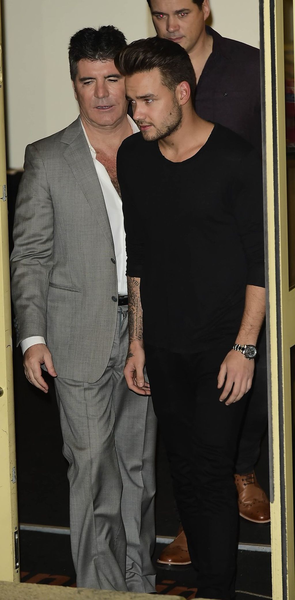 Liam Payne i Simon Cowell