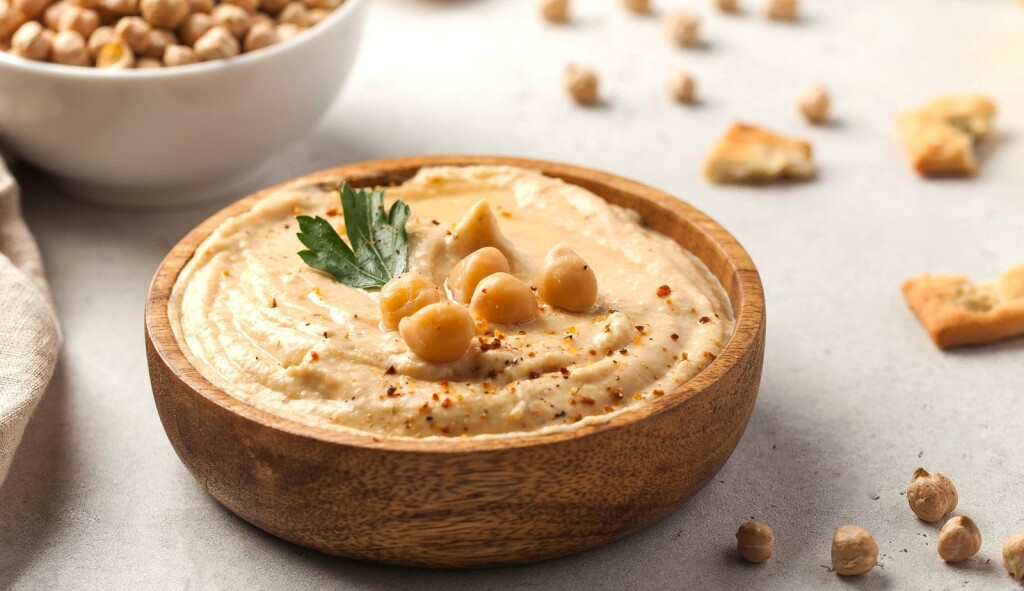 Humus se radi s tahini pastom