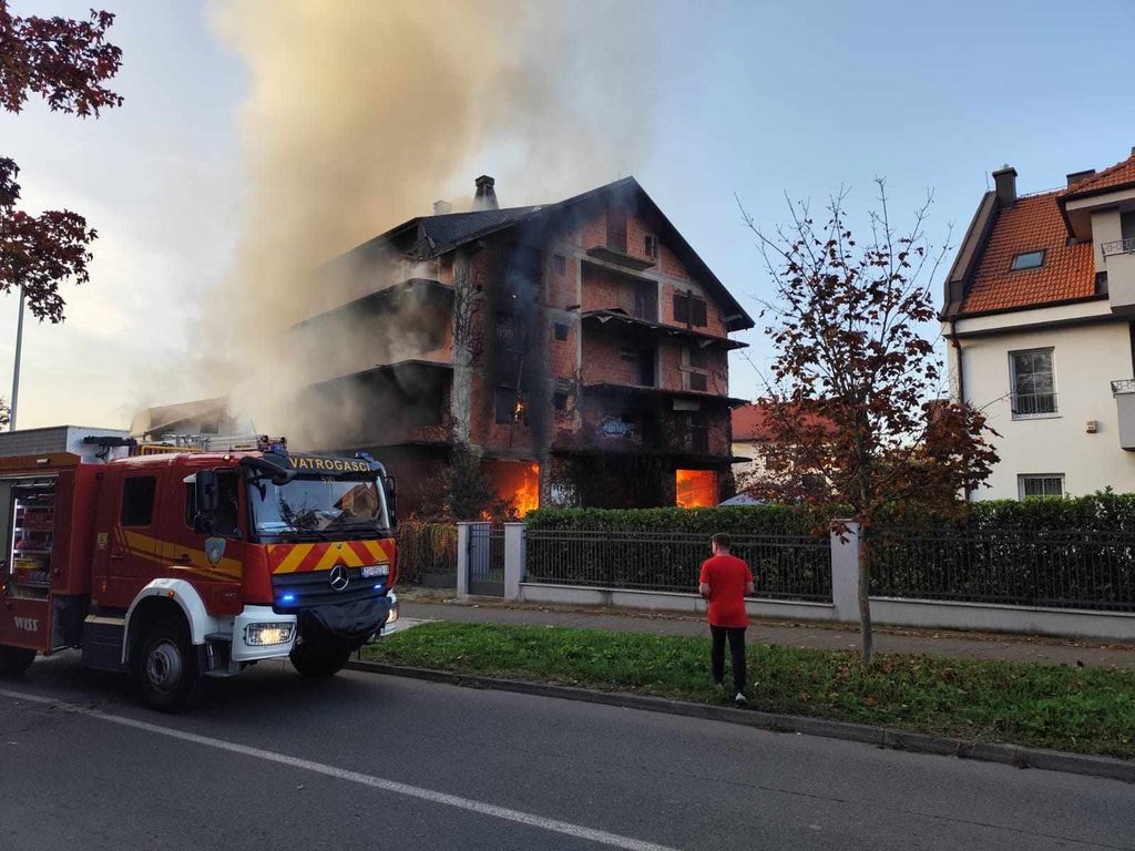 Požar u Sesvetama