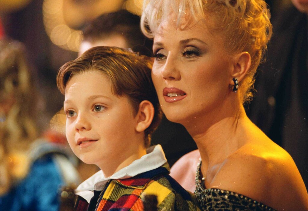 Lepa Brena sa sinom Stefanom