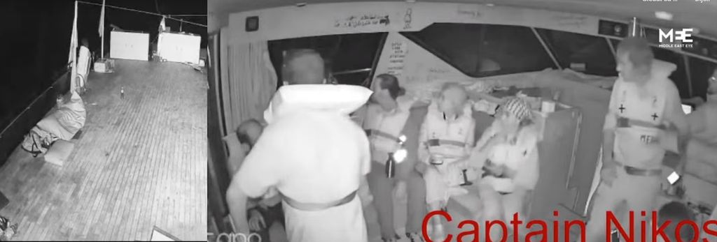 Vojska presrela flotilu za Gazu - 1