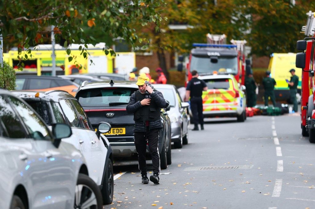 Hitne službe na mjestu napada u Manchesteru