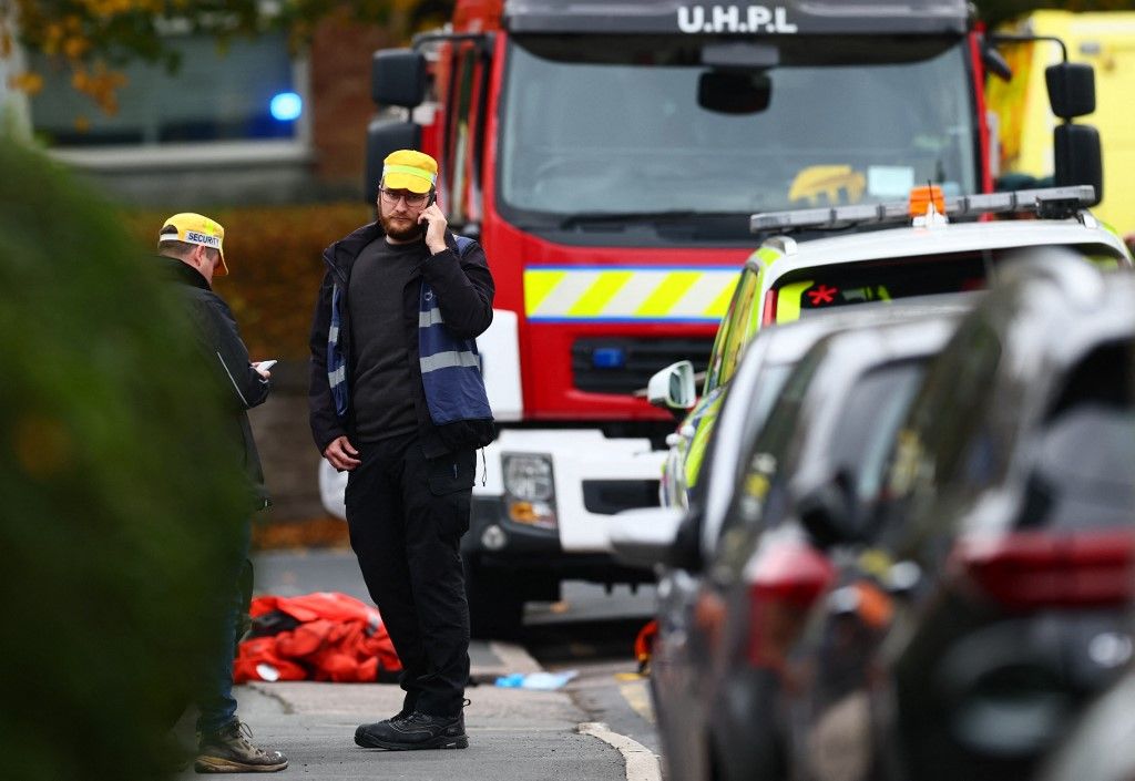Hitne službe na mjestu napada u Manchesteru