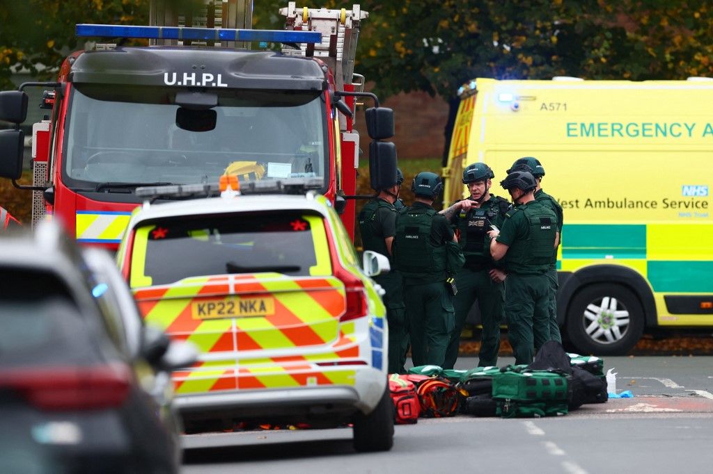 Hitne službe na mjestu napada u Manchesteru