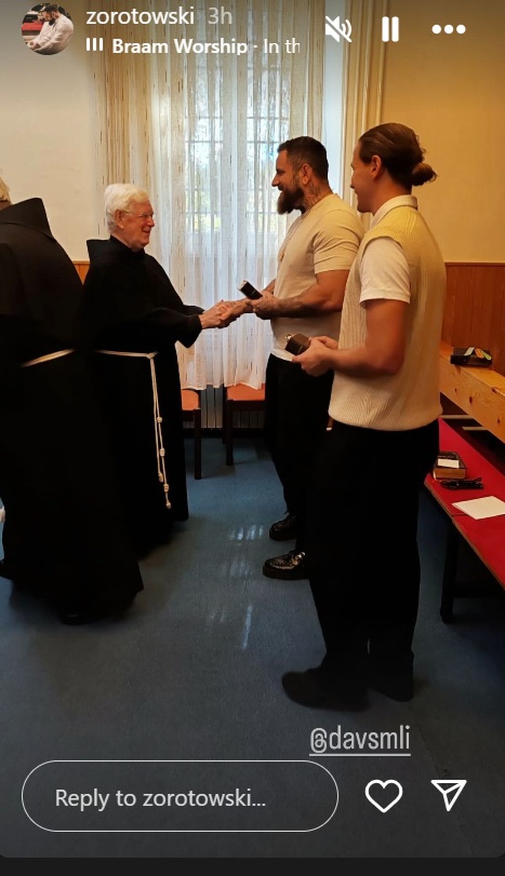 Nikola Zorotović na Instagramu - 2