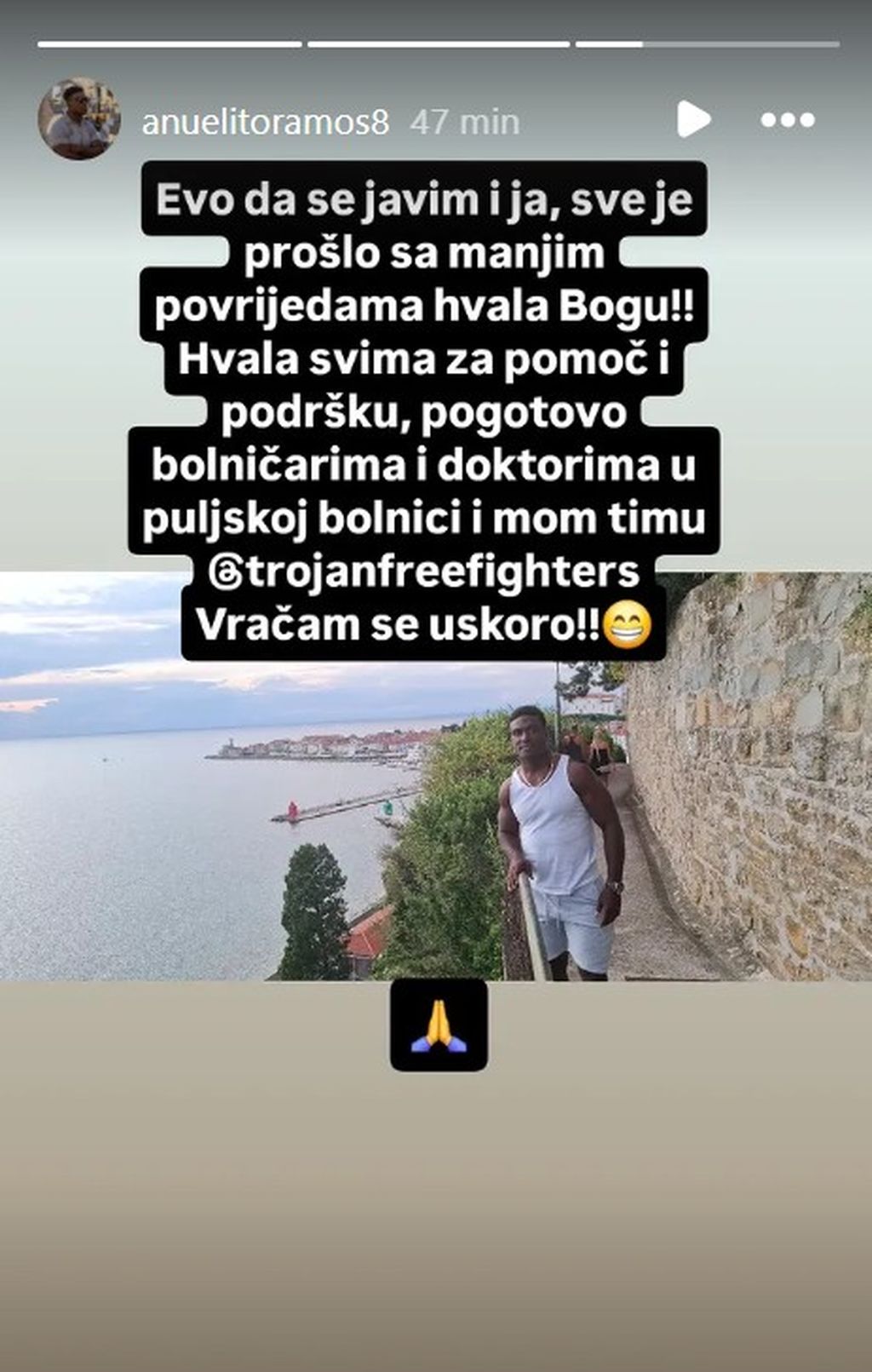 Andres Ramos na Instagramu