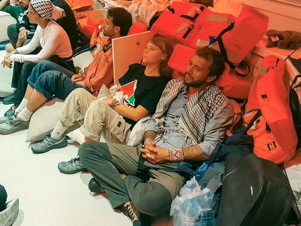 Izraelsko ministarstvo objavilo fotografiju privedenih aktivista