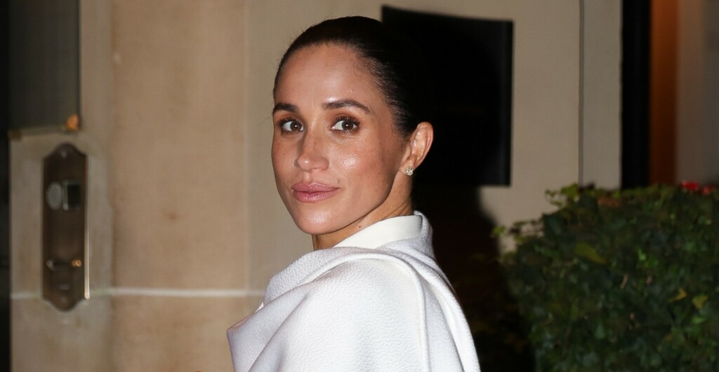 Meghan Markle u kreaciji Balenciage na pariškom Tjednu mode - 2