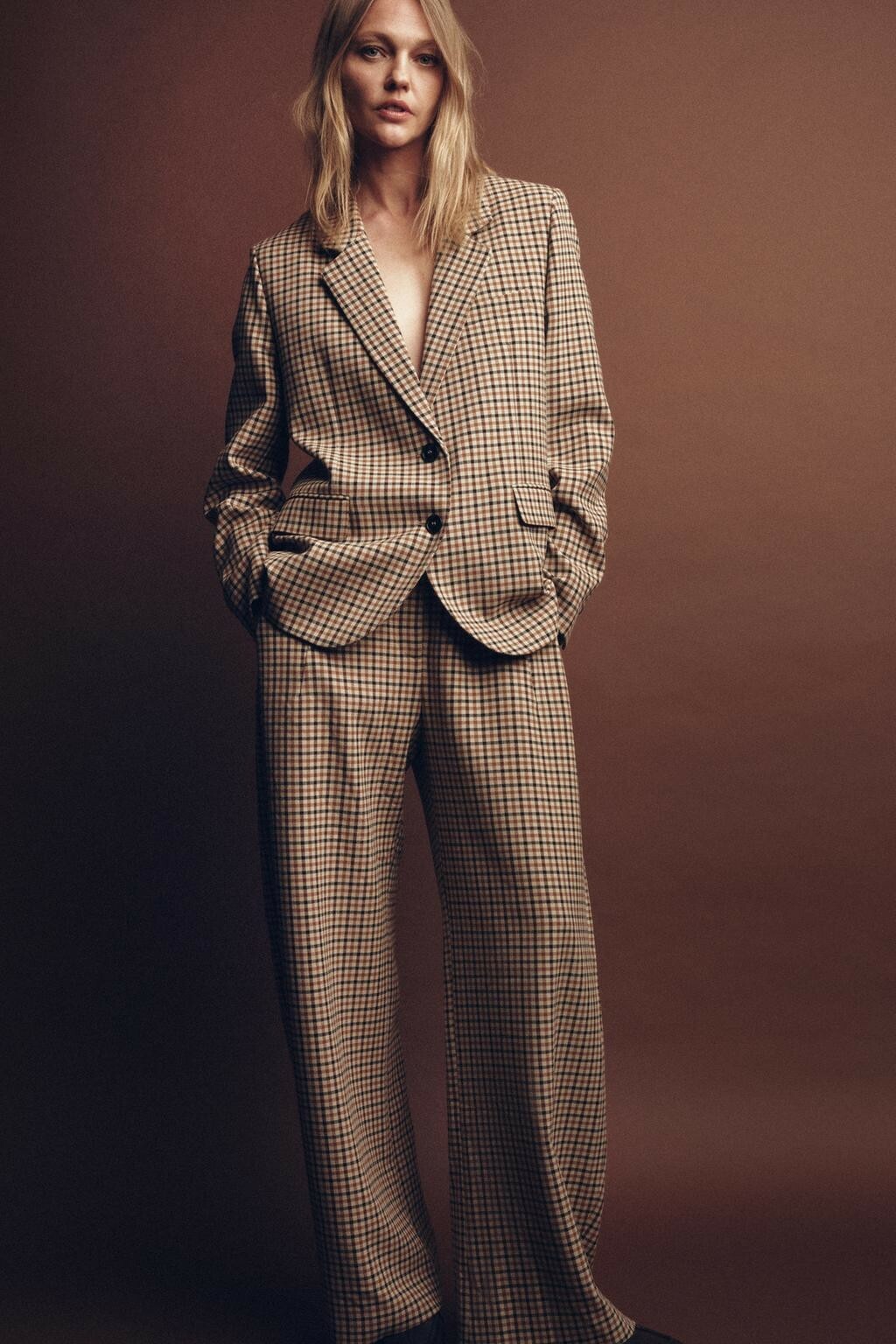 Zara karirane hlače, 59,95 eura - 2