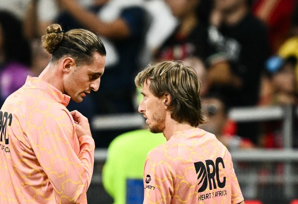Adrien Rabiot i Luka Modrić