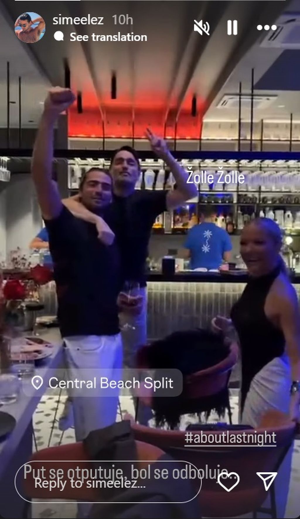 Šime Elez, Joško Čagalj Jole i Maja Šuput