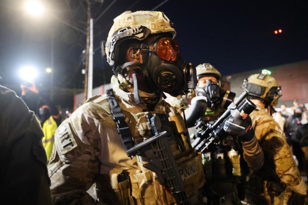 Donald Trump i prosvjedi u Portlandu