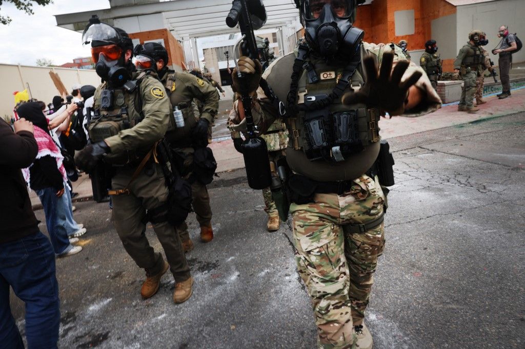 Donald Trump i prosvjedi u Portlandu