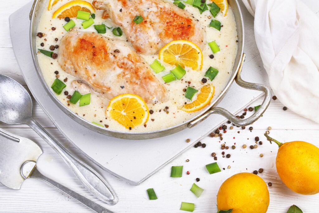 Piletina u umaku od limuna i papra