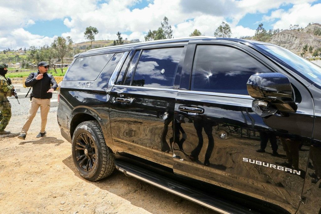 Ekvador: Pet osoba uhićeno nakon napada na automobil predsjednika Noboe - 3