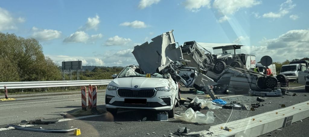 Prometna nesreća na autocesti A3 - 4