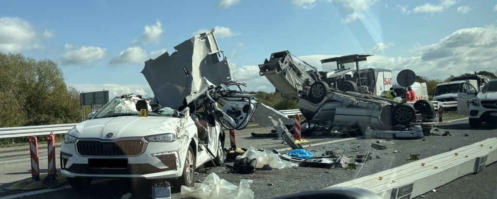 Prometna nesreća na autocesti A3 - 4