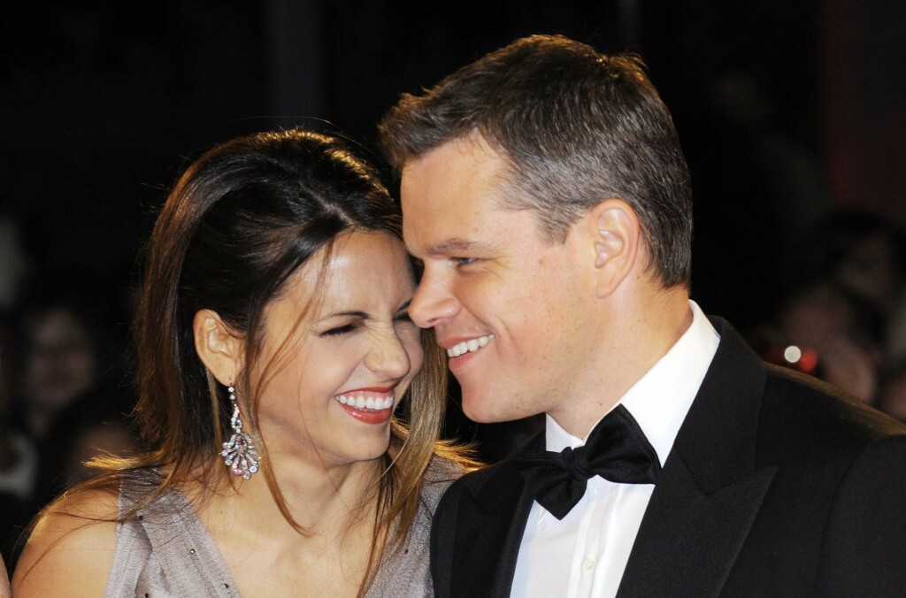 Luciana Barroso i Matt Damon