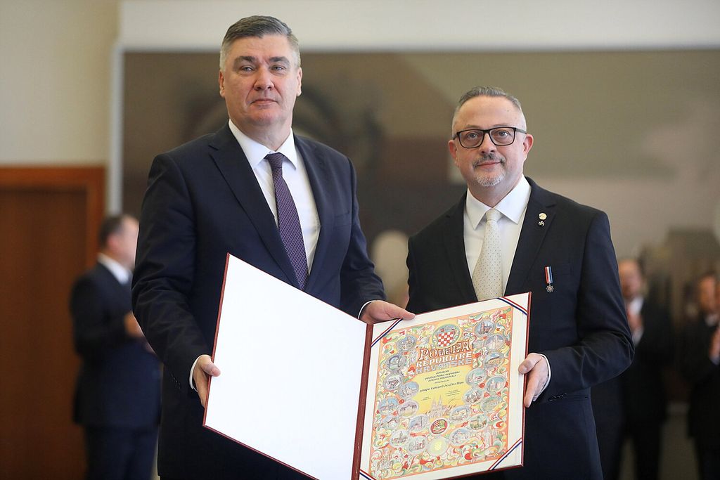 Predsjednik Republike Zoran Milanović uručio odlikovanja - 16