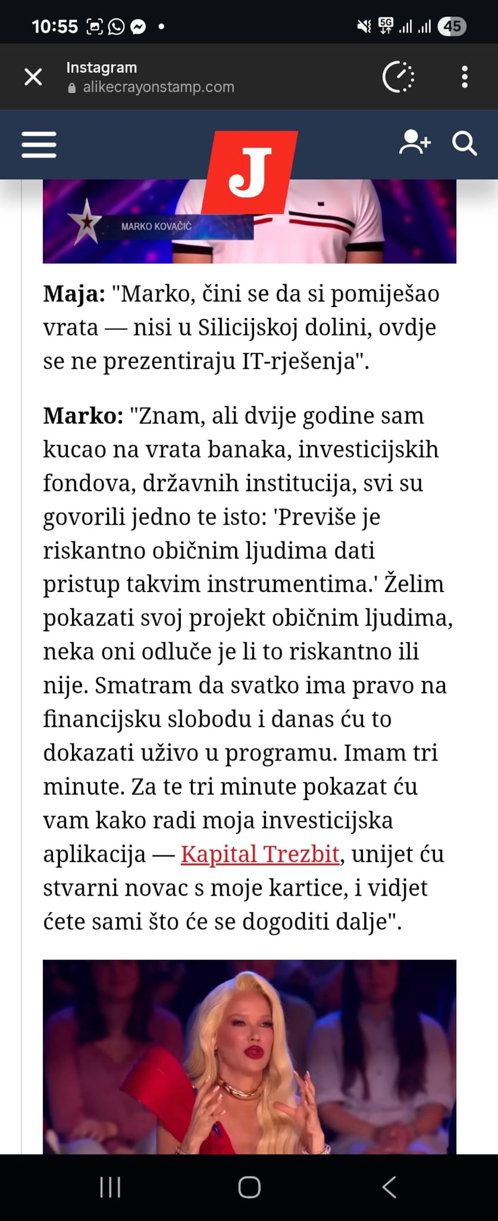 Internetom se širi lažni članak o Supertalentu