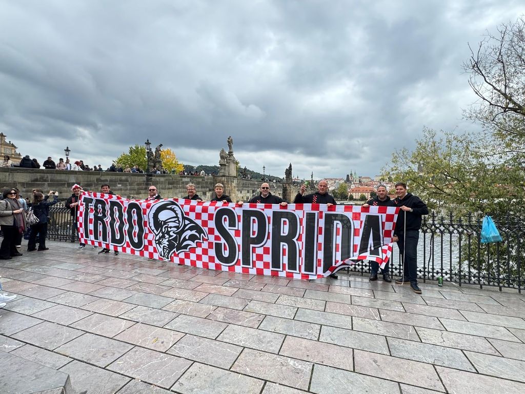 Hrvatski navijači iz Svetvinčenta