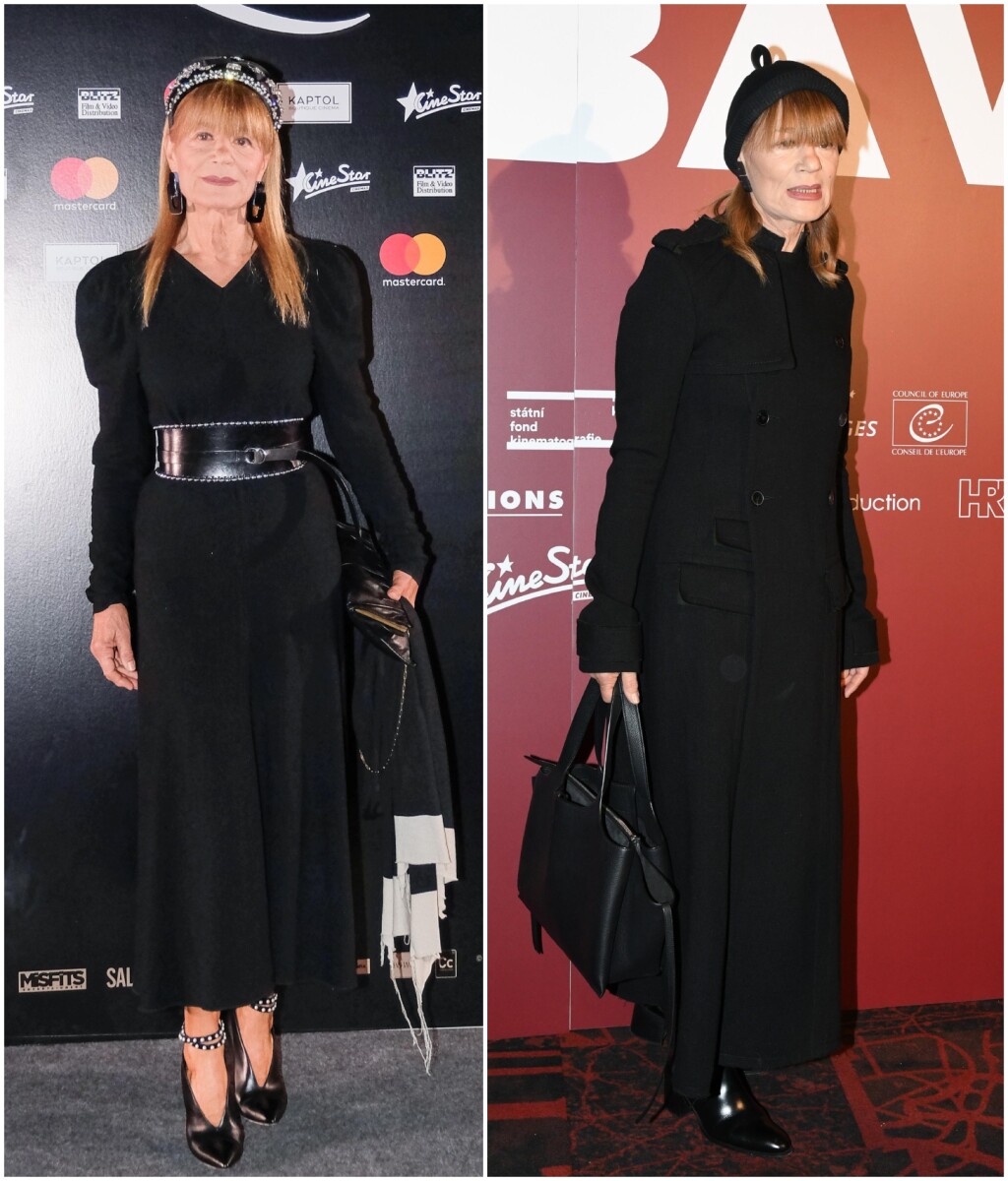 Crna boja dominira u kombinacijama Đurđe Tedeschi