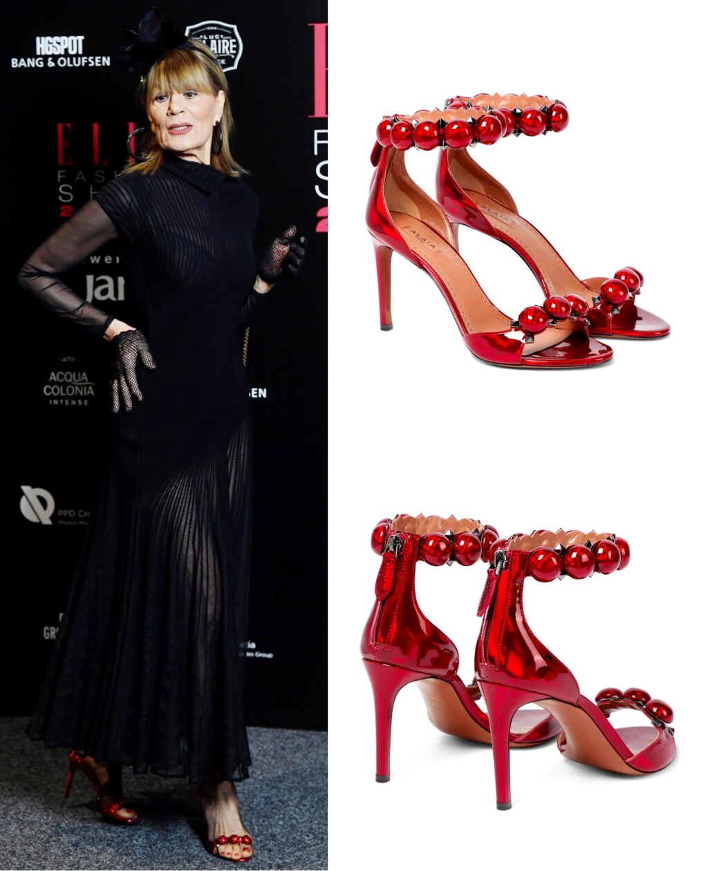 Đurđa Tedeschi u štiklama modne kuće Alaïa