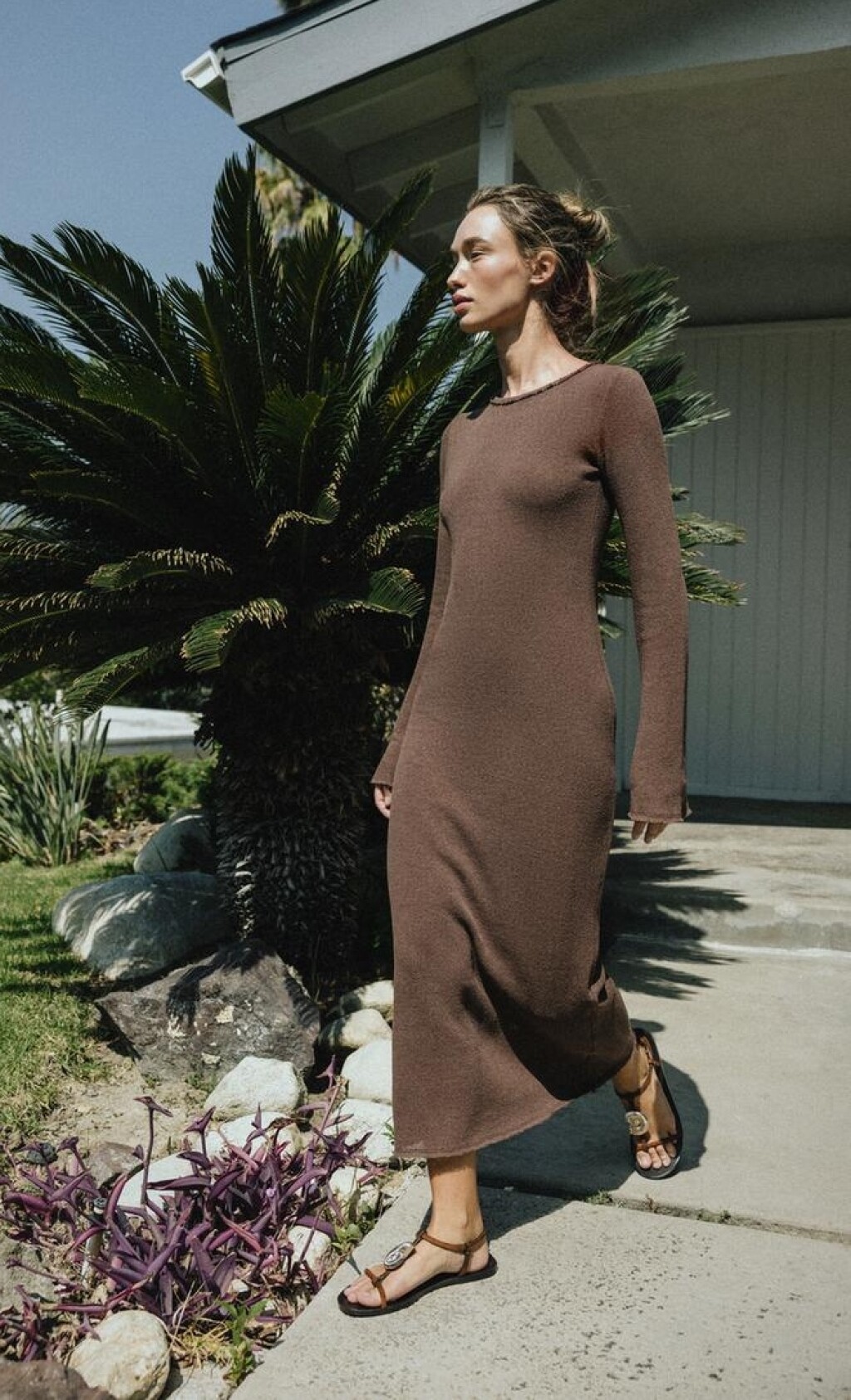 Dnevne haljine dugih rukava