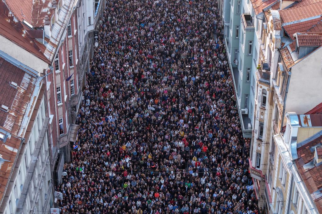 Pogled iz zraka na Srajevo - 1