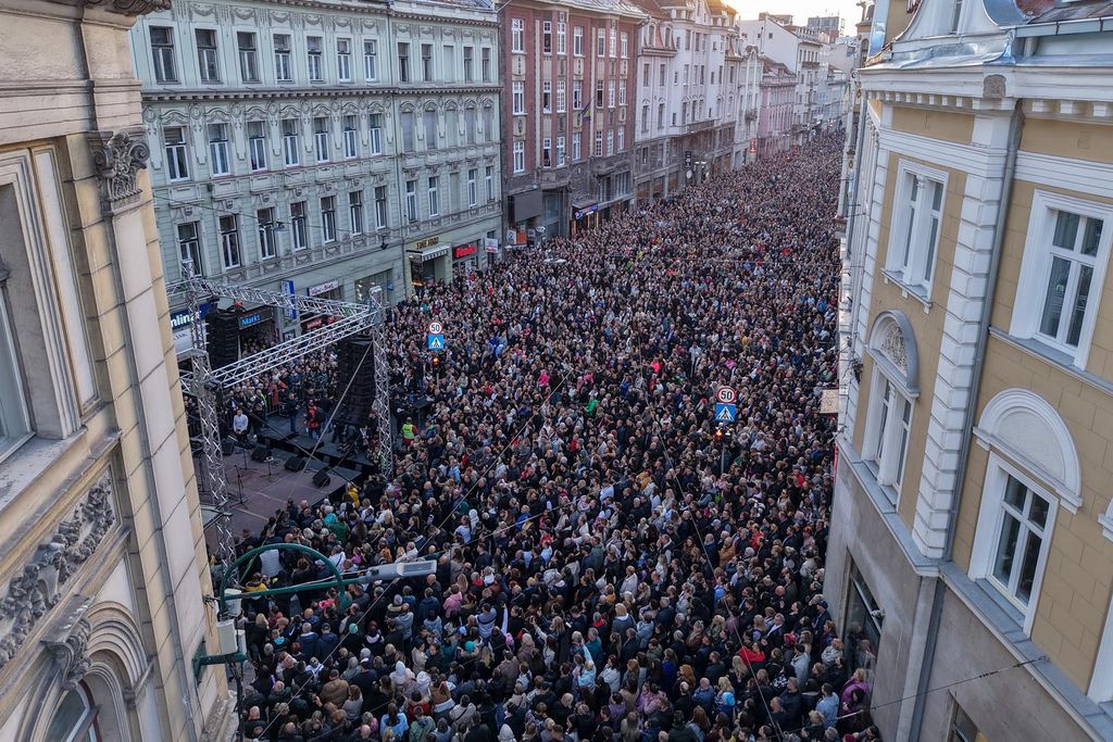 Pogled iz zraka na Srajevo - 2