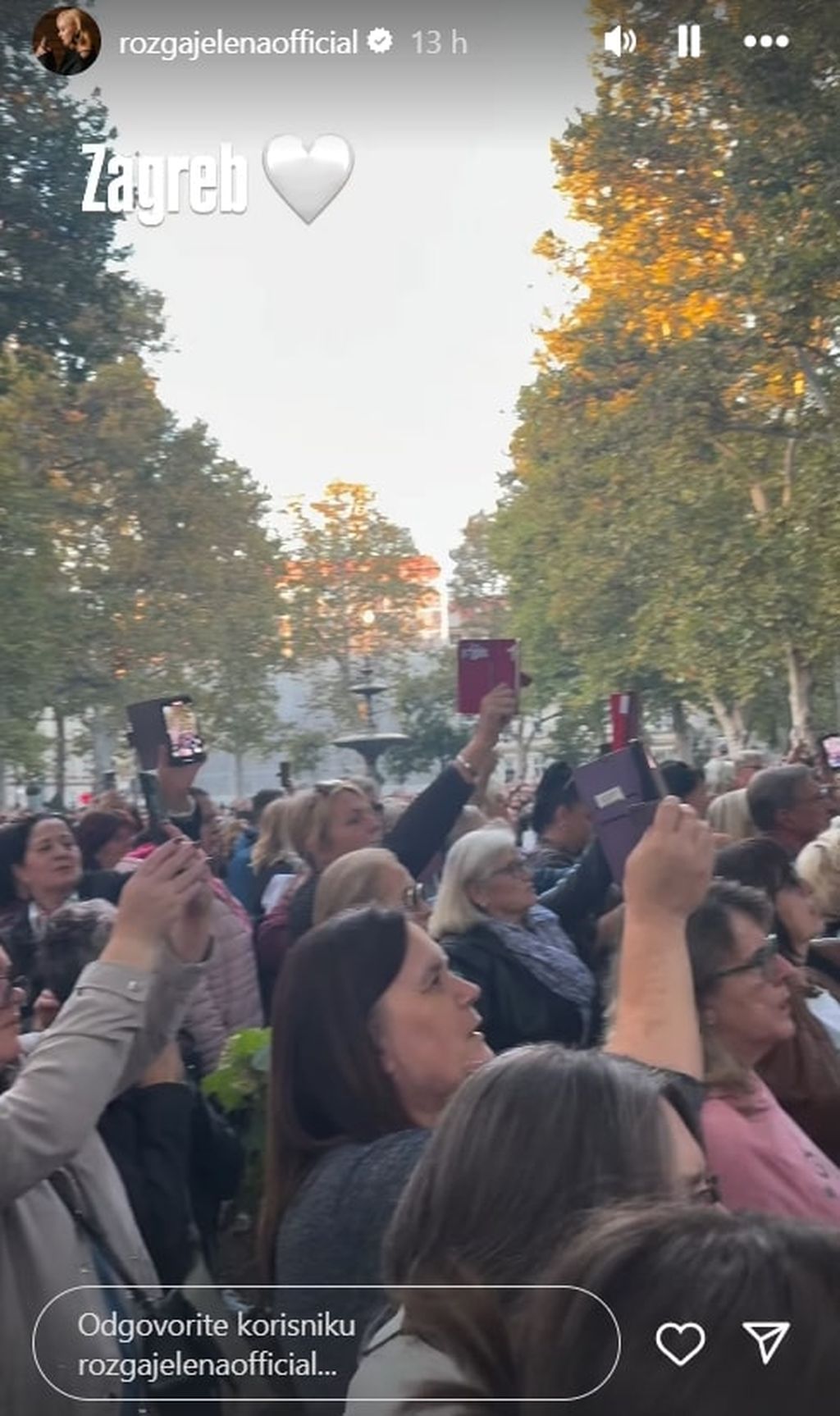 Jelena Rozga na Zrinjevcu - 2